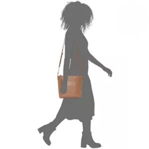 NWT! LB Leather Crossbody Bag